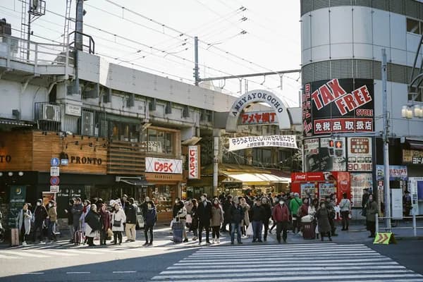 Ameyoko Market, Ueno — street food & shopping in Tokyo