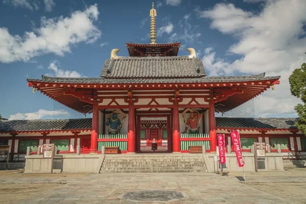 Horyu-ji Temple in Nara