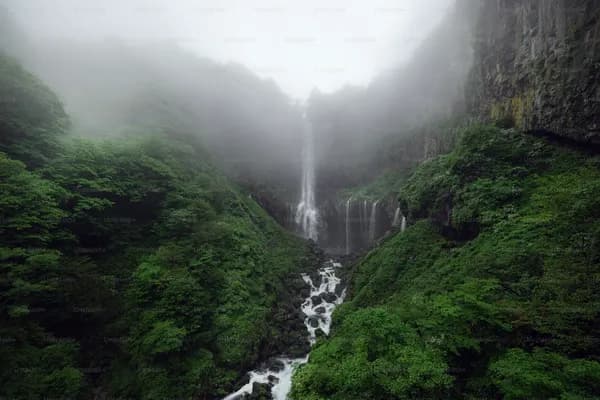 Kegon Falls in Nikko