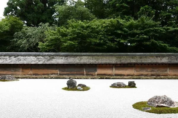 Ryoan-ji Rock Garden in Kyoto