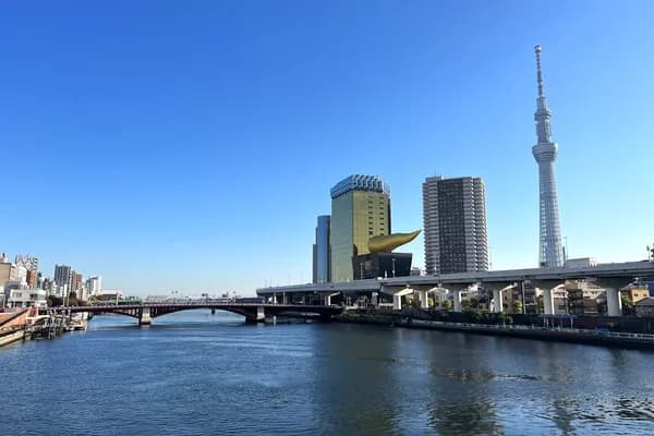 東京の東京湾・隅田川クルーズ