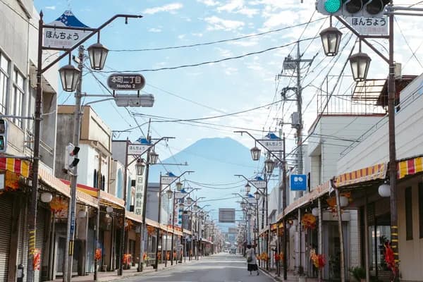 東京の月島もんじゃストリート