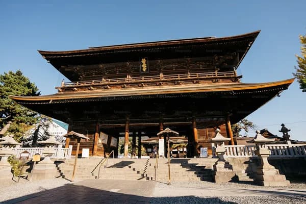 長野の善光寺参拝と朝のお勤め